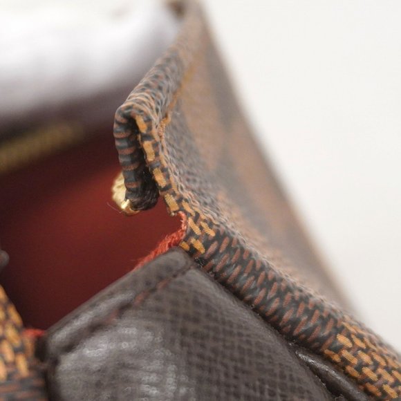 LOUIS VUITTON Brown Damier Pouch - Picture 7 of 10